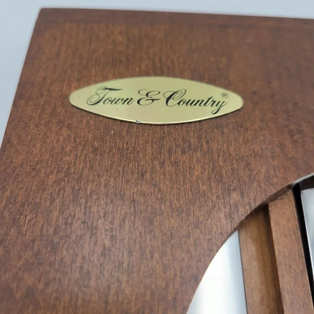 1960's TOWN & COUNTRY Carving Set Mother of Pearl Fleetwood Set of 3 vintage